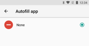 Autofill Framework in Android O