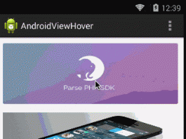 Add Android View Hover Effect