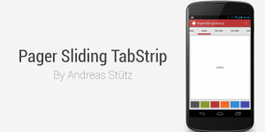Add Android PagerSlidingTabStrip