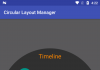 How to add Circular Layout Manager