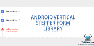 Vertical Stepper Form Library
