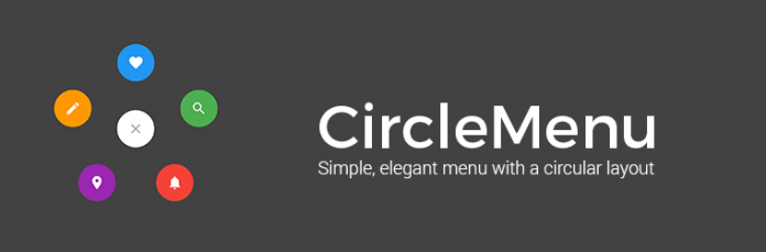 How to use Android CircleMenu library