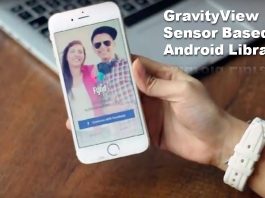 GravityView - Sensor Based Android Library