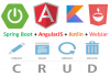 Spring Boot + Kotlin + AngularJS + WebJar CRUD Example
