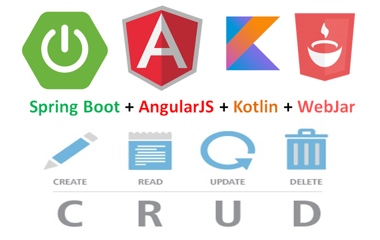 Spring Boot + Kotlin + AngularJS + 
