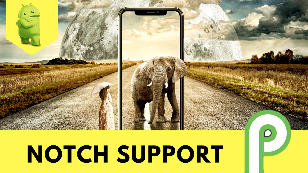 Android P Features : Noch Support