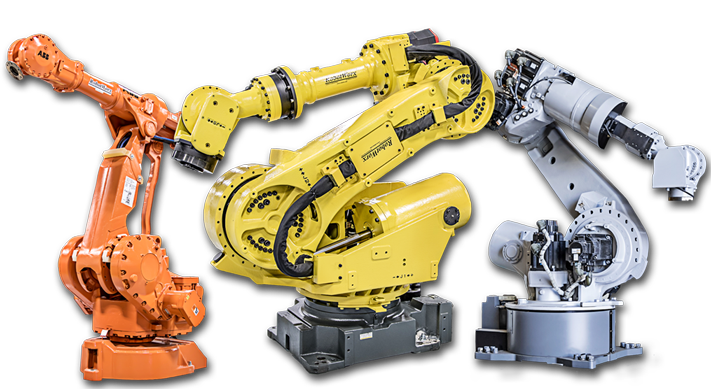 Different types of the industrial robot arm TellMeHow