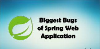 Biggest Bugs of Spring Web Application