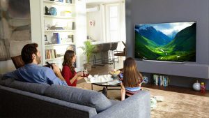 How to set up room for T.V watching