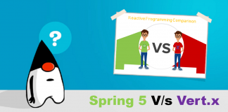 Reactive programming comparison between spring 5 and vertx