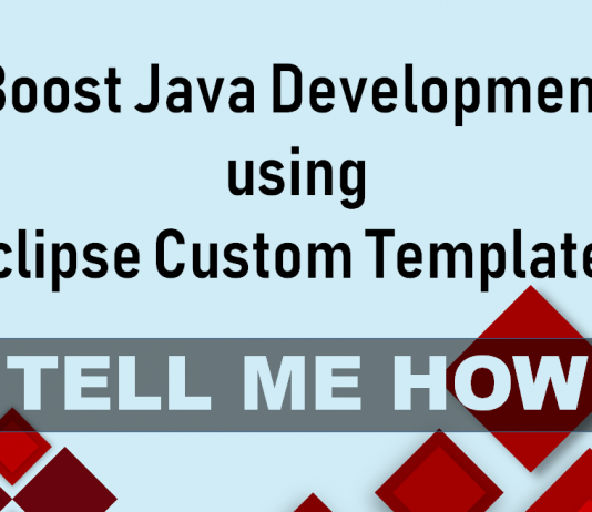 Custom Templates in Eclipse for Boost Java Development