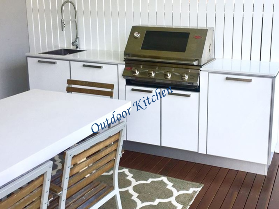 A step by step guide to set an outdoor kitchen